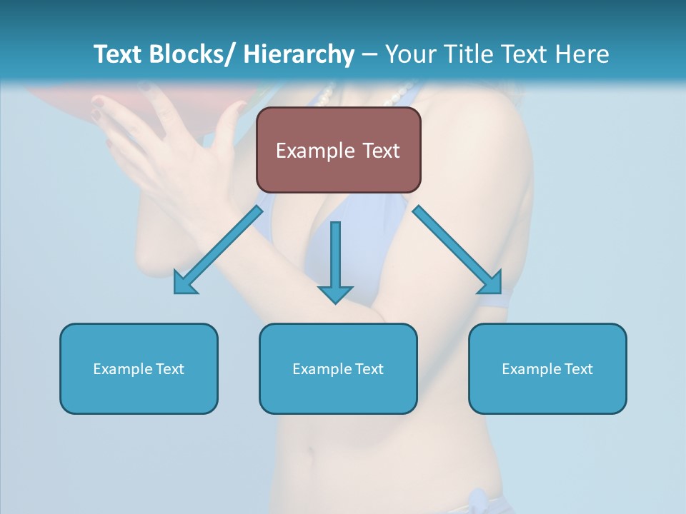 Blond  Beauty PowerPoint Template