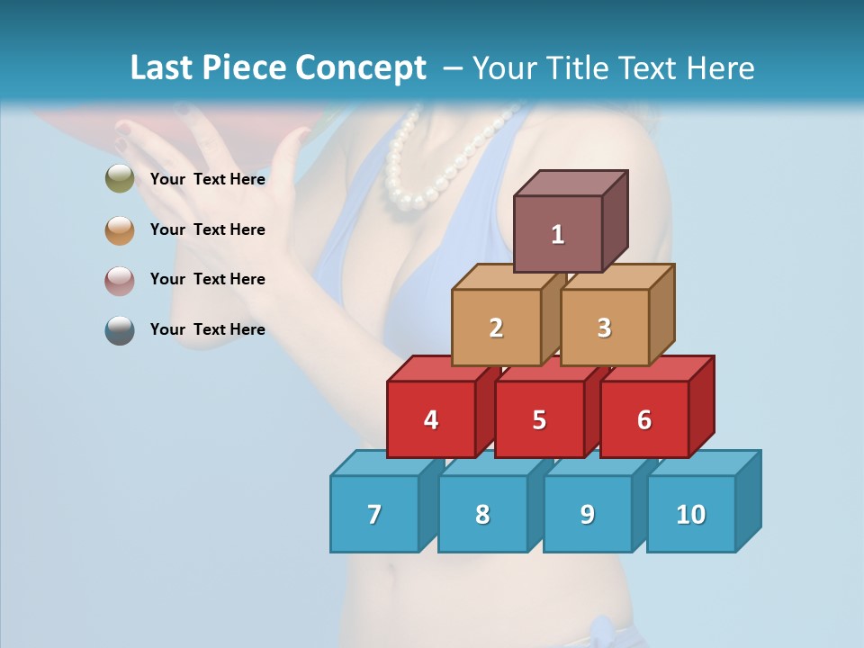 Blond  Beauty PowerPoint Template