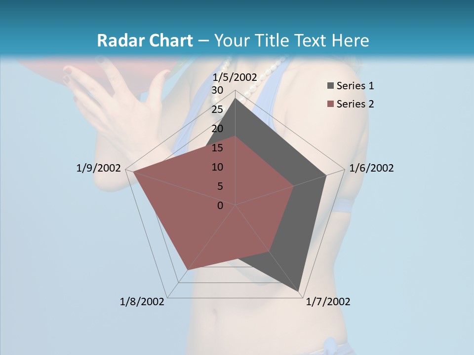 Blond  Beauty PowerPoint Template