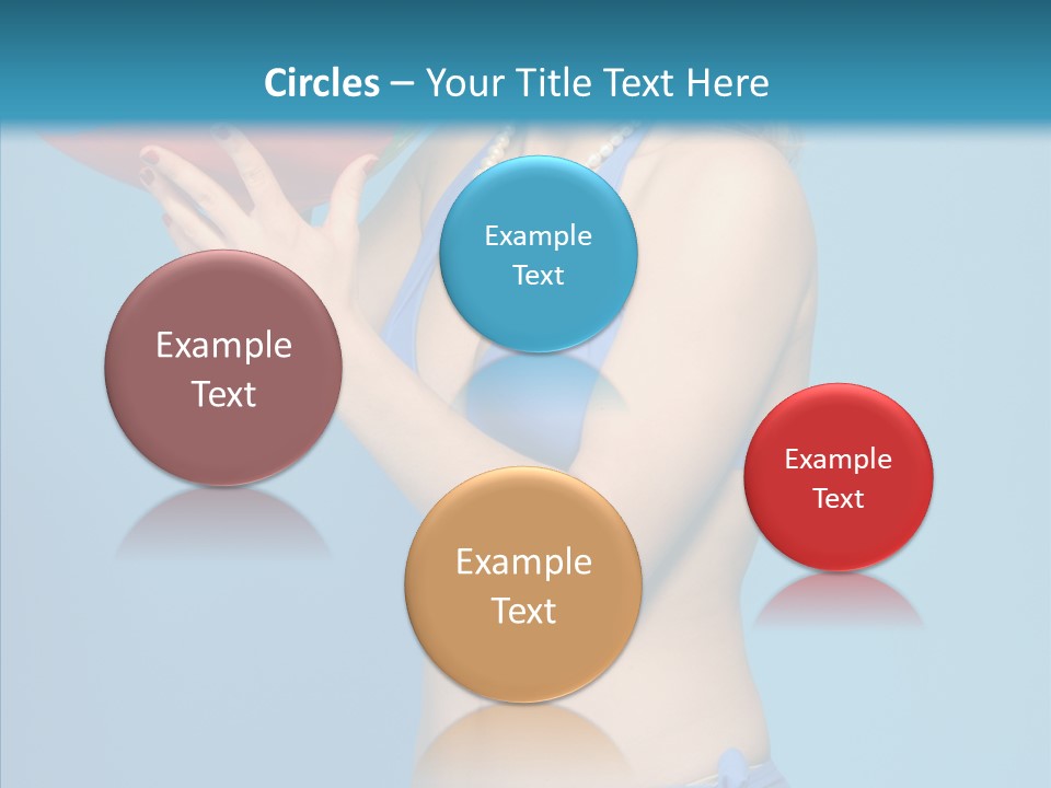 Blond  Beauty PowerPoint Template