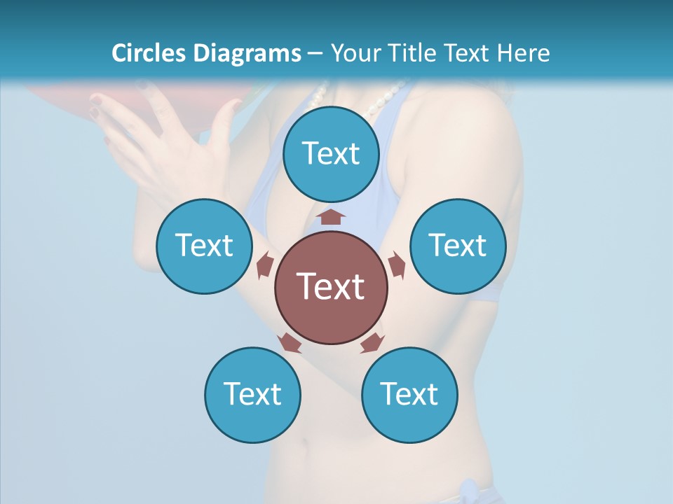 Blond  Beauty PowerPoint Template