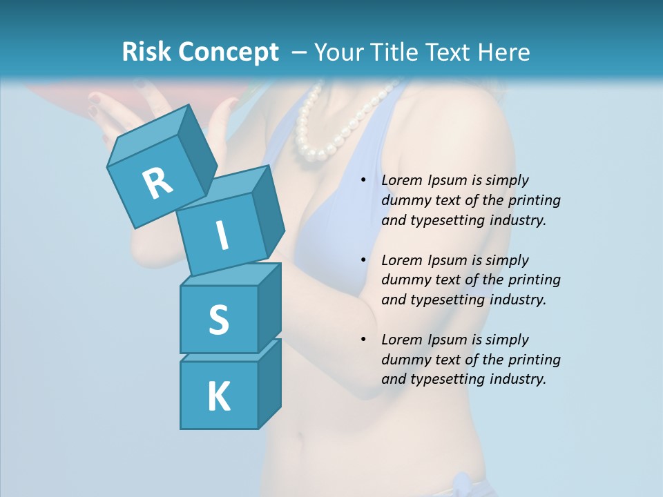 Blond  Beauty PowerPoint Template