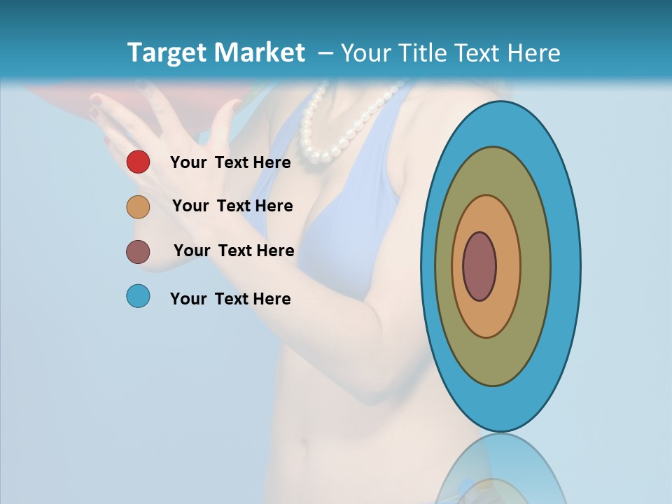 Blond  Beauty PowerPoint Template