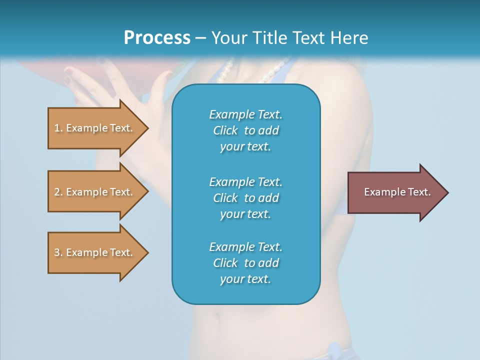 Blond  Beauty PowerPoint Template