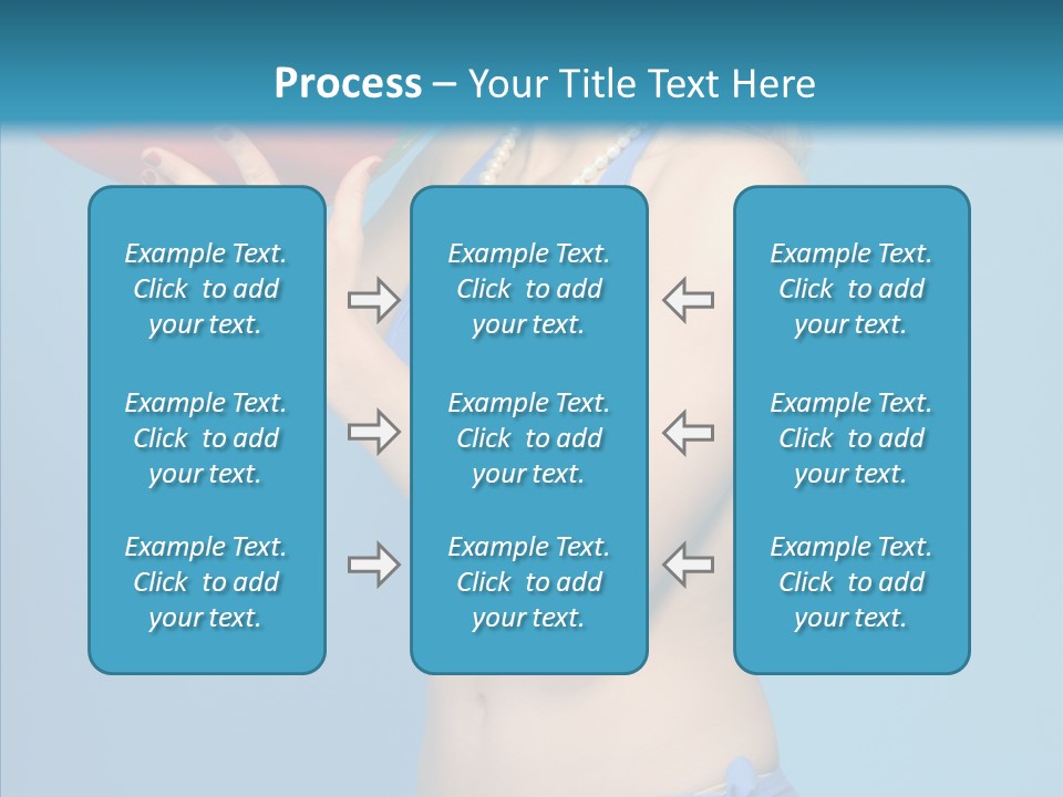 Blond  Beauty PowerPoint Template