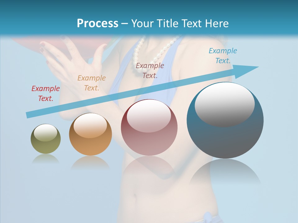Blond  Beauty PowerPoint Template