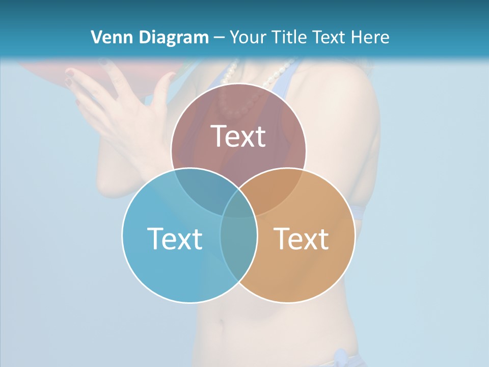 Blond  Beauty PowerPoint Template