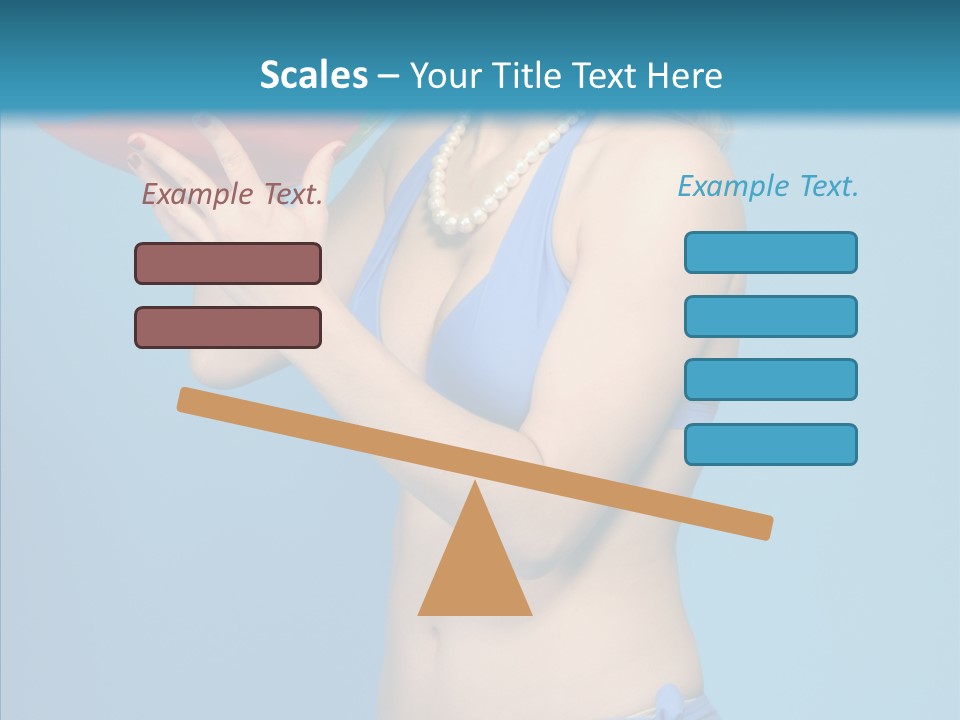 Blond  Beauty PowerPoint Template