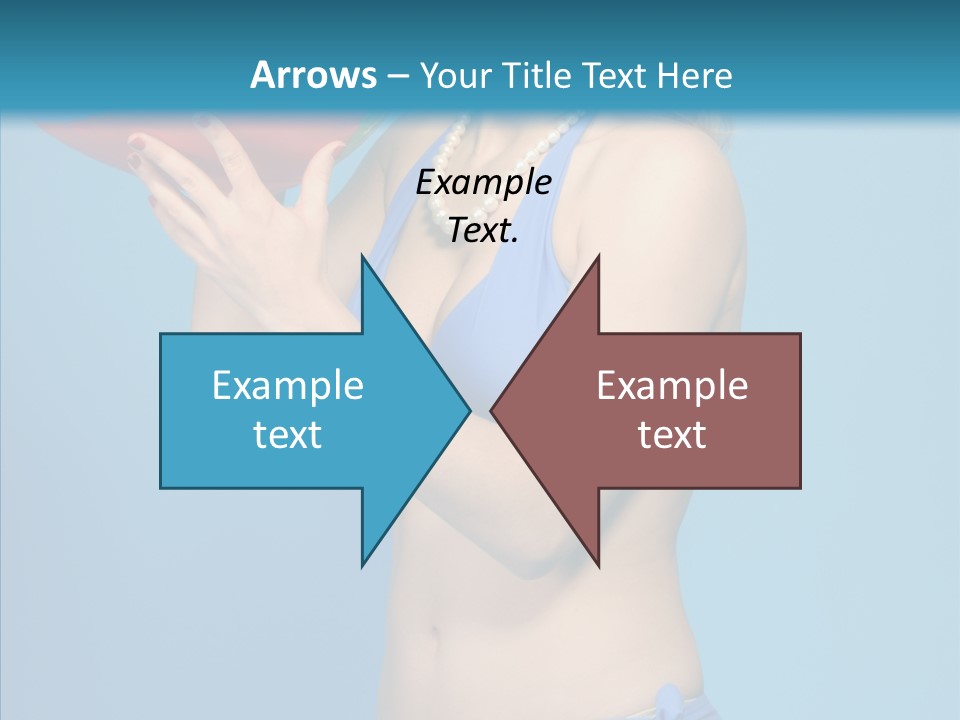 Blond  Beauty PowerPoint Template