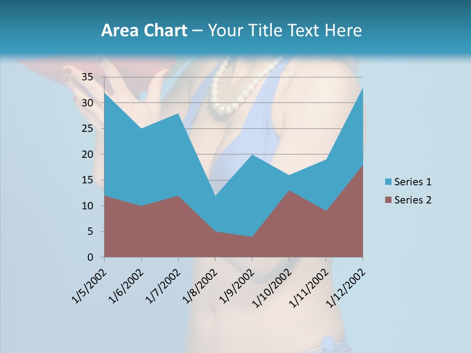 Blond  Beauty PowerPoint Template