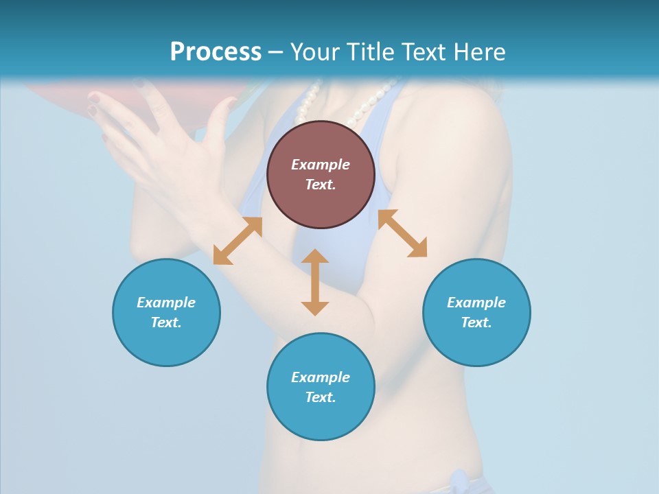 Blond  Beauty PowerPoint Template