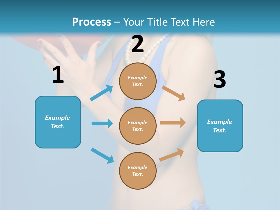 Blond  Beauty PowerPoint Template