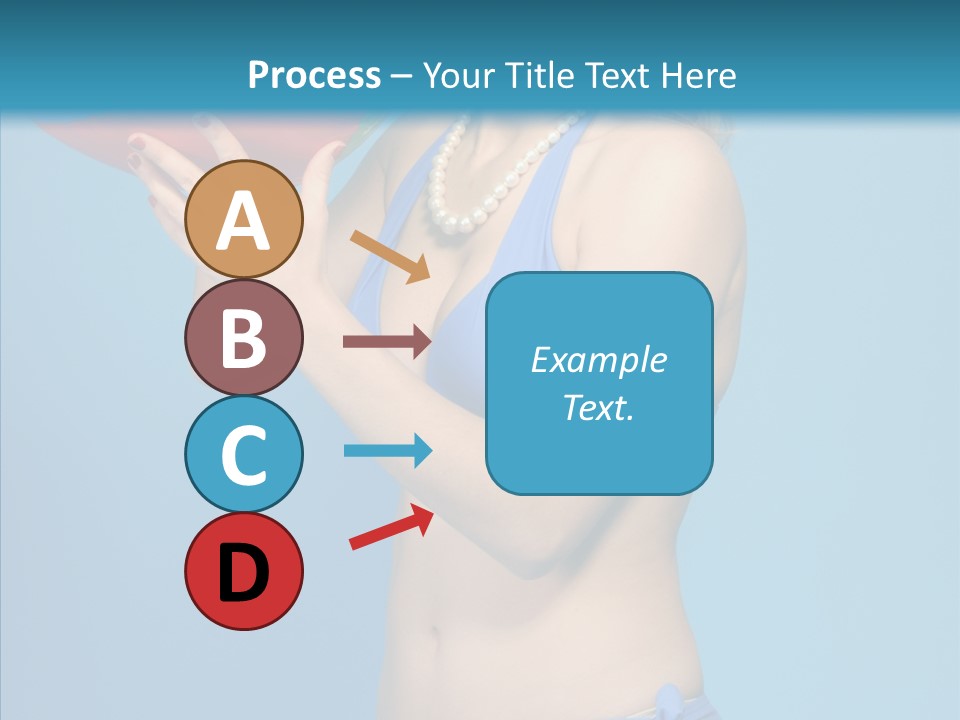 Blond  Beauty PowerPoint Template