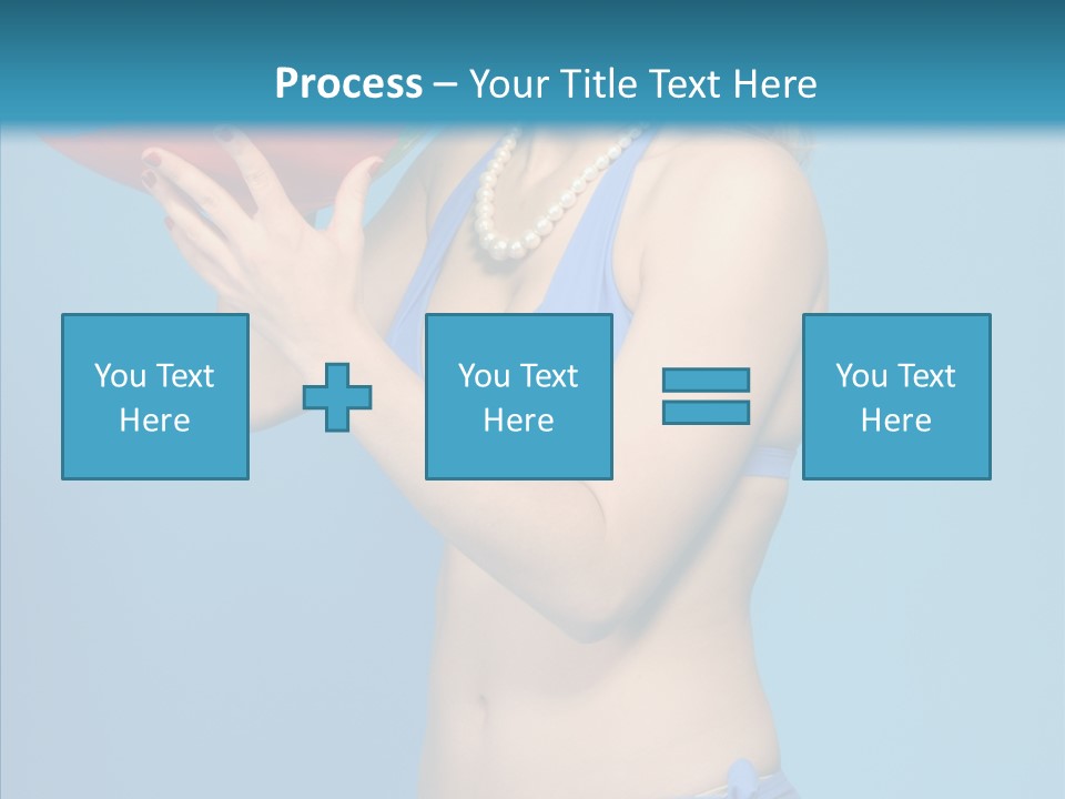 Blond  Beauty PowerPoint Template