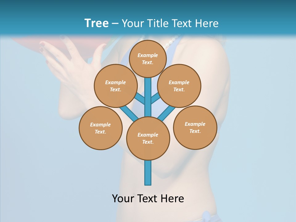 Blond  Beauty PowerPoint Template