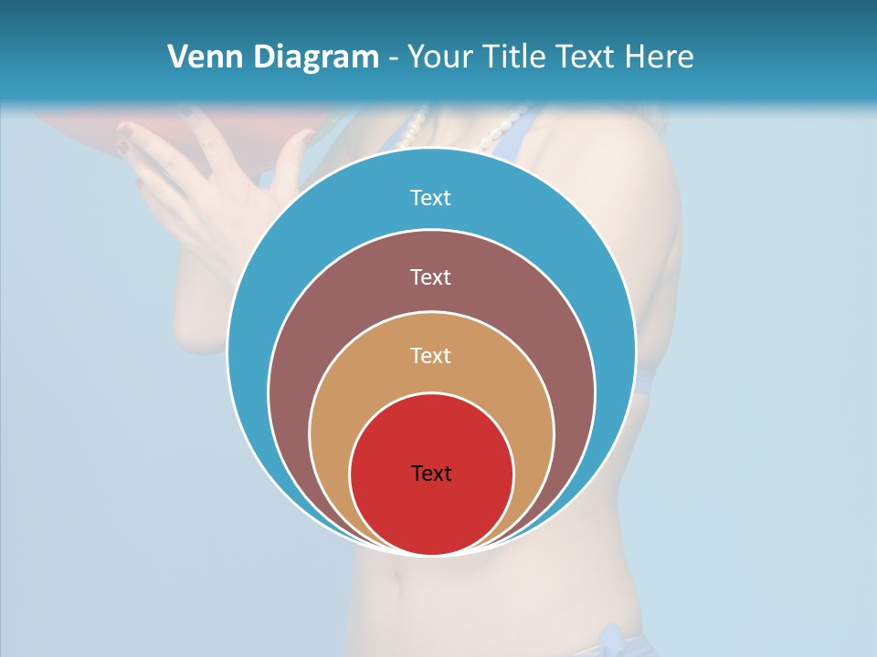 Blond  Beauty PowerPoint Template