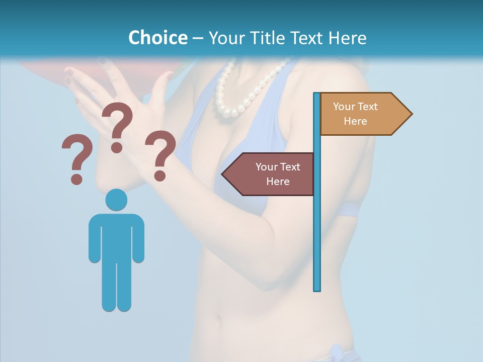 Blond  Beauty PowerPoint Template