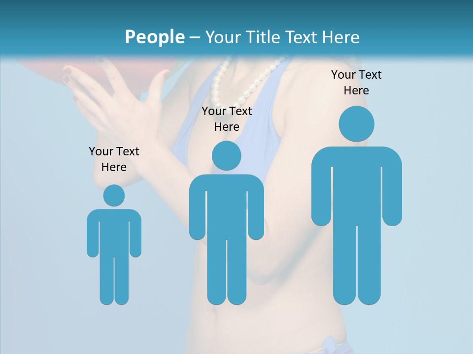 Blond  Beauty PowerPoint Template