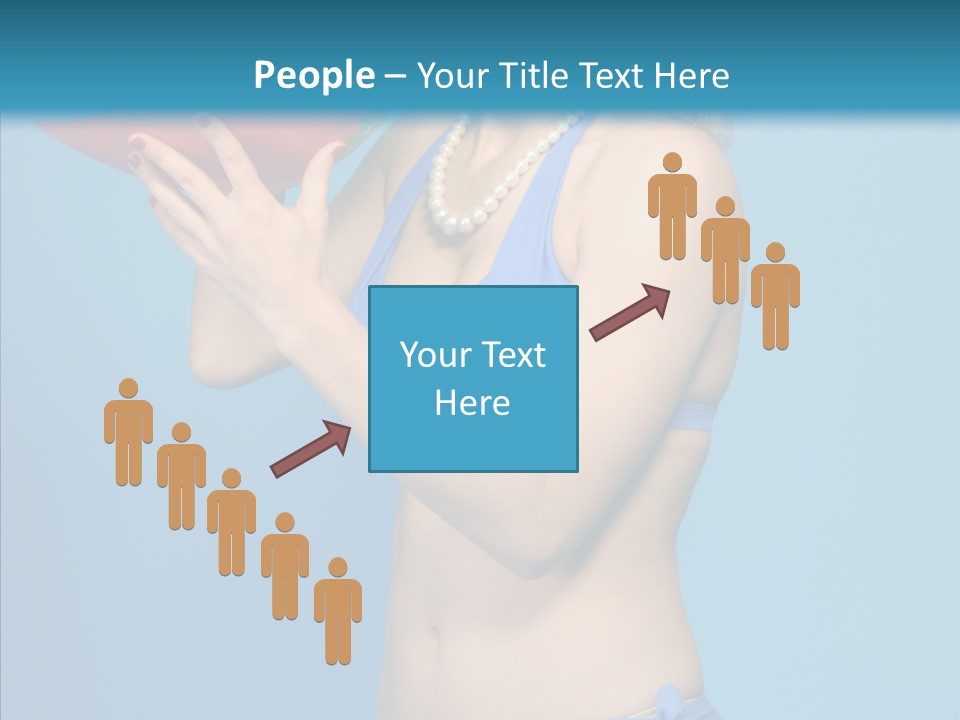 Blond  Beauty PowerPoint Template