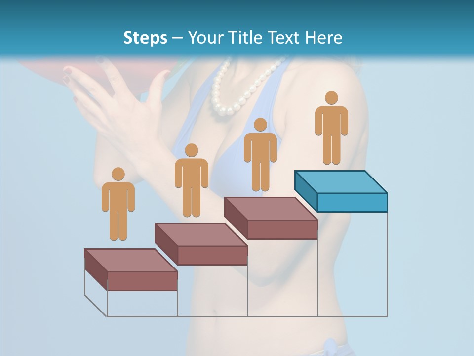 Blond  Beauty PowerPoint Template