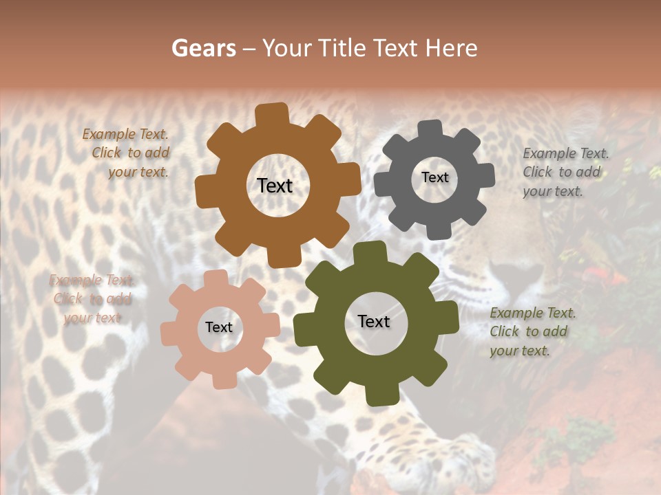Cat Park Exotic PowerPoint Template