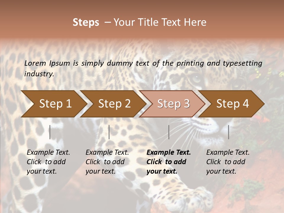 Cat Park Exotic PowerPoint Template