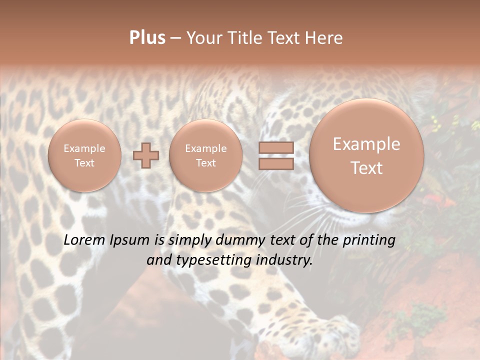 Cat Park Exotic PowerPoint Template