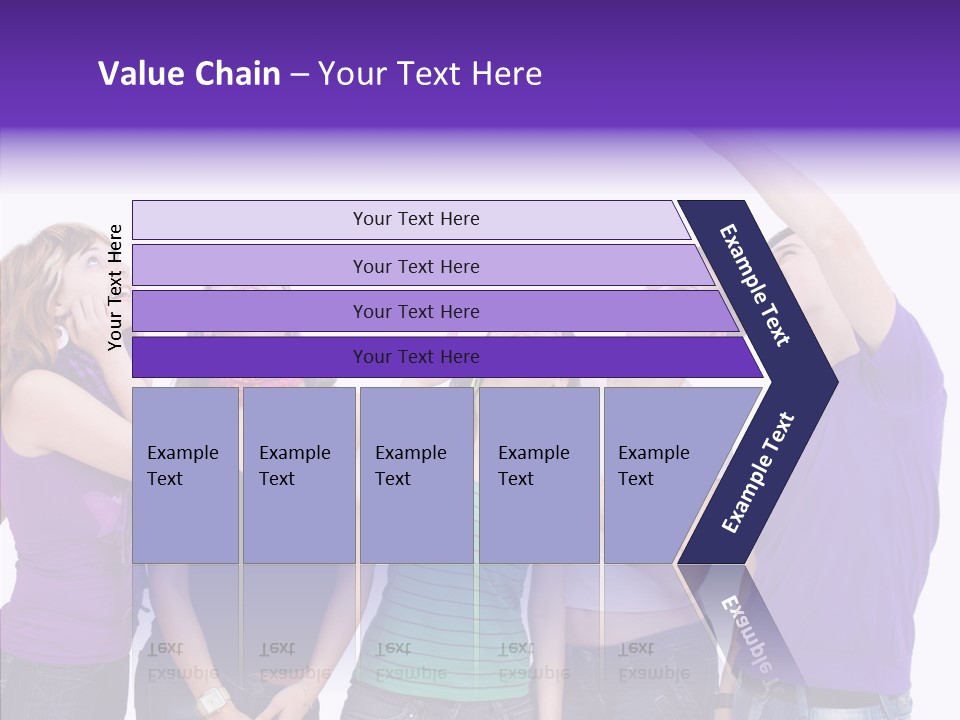 Portrait Young Boy PowerPoint Template
