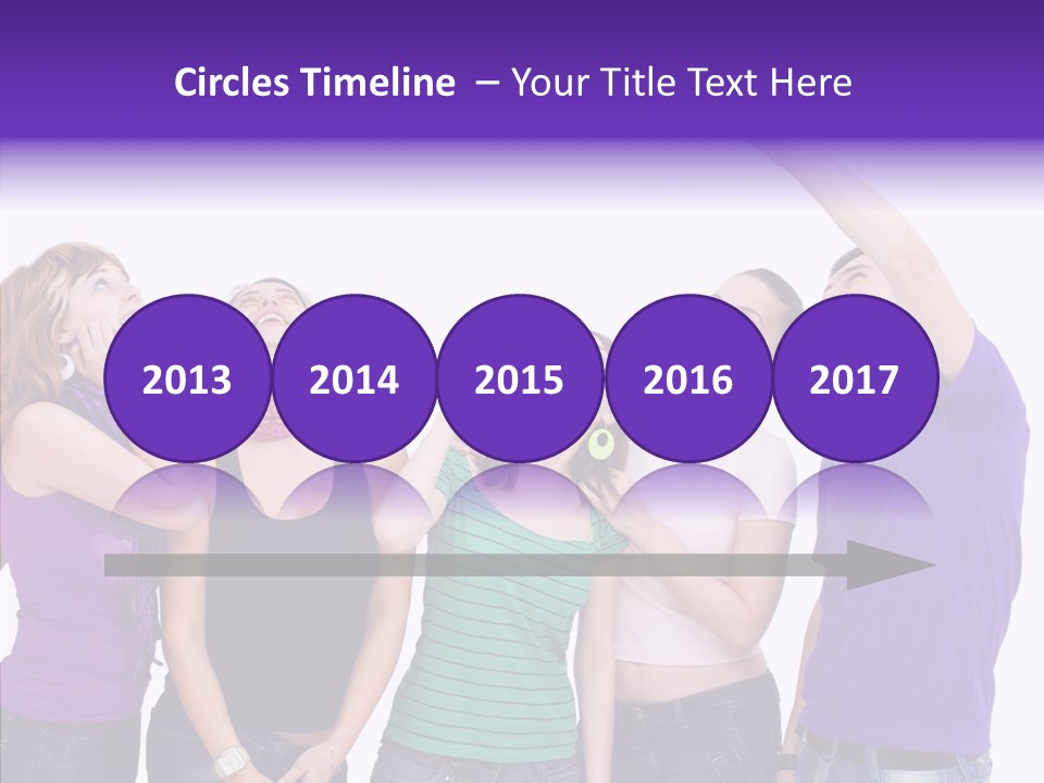 Portrait Young Boy PowerPoint Template