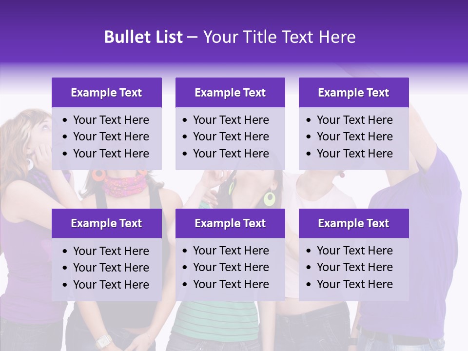 Portrait Young Boy PowerPoint Template