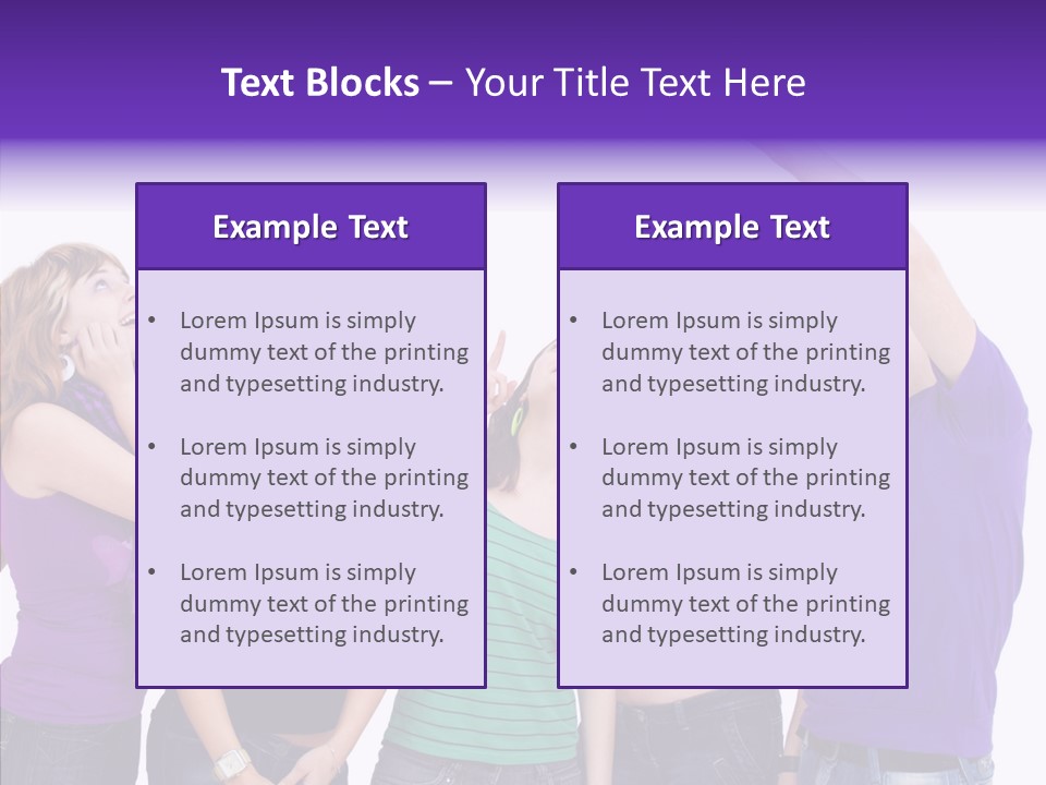 Portrait Young Boy PowerPoint Template