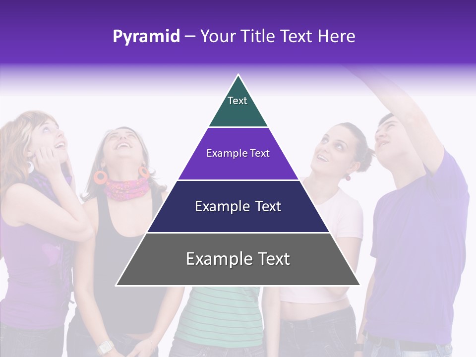 Portrait Young Boy PowerPoint Template