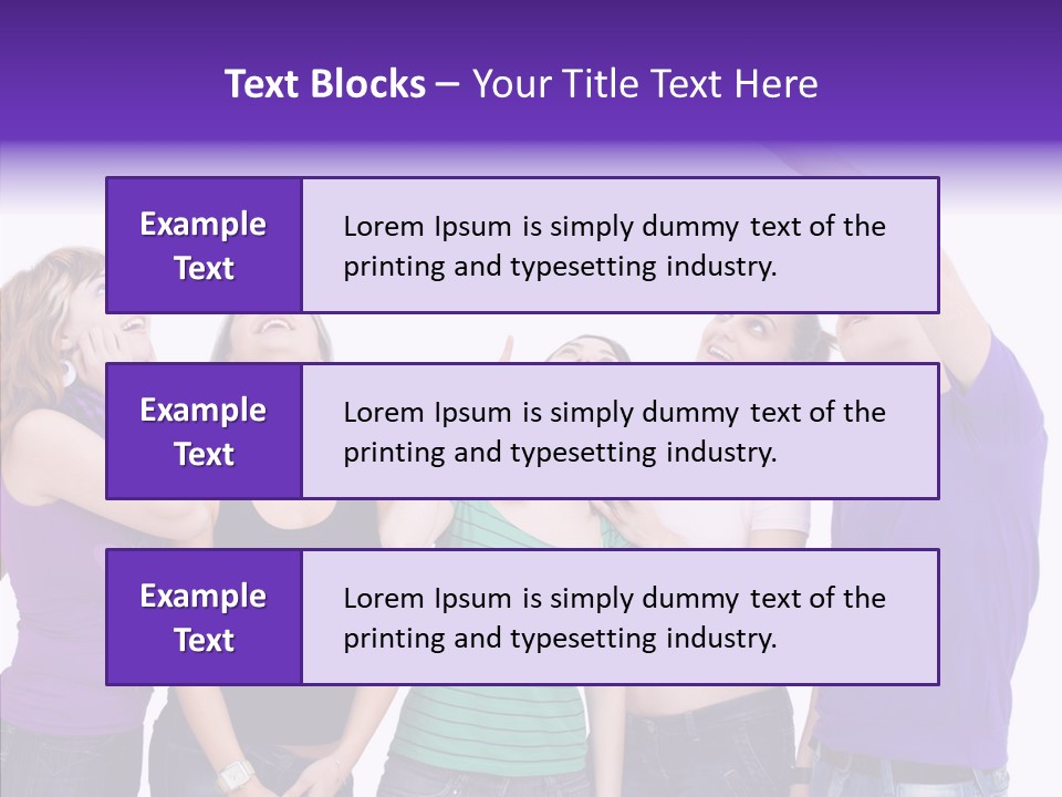 Portrait Young Boy PowerPoint Template