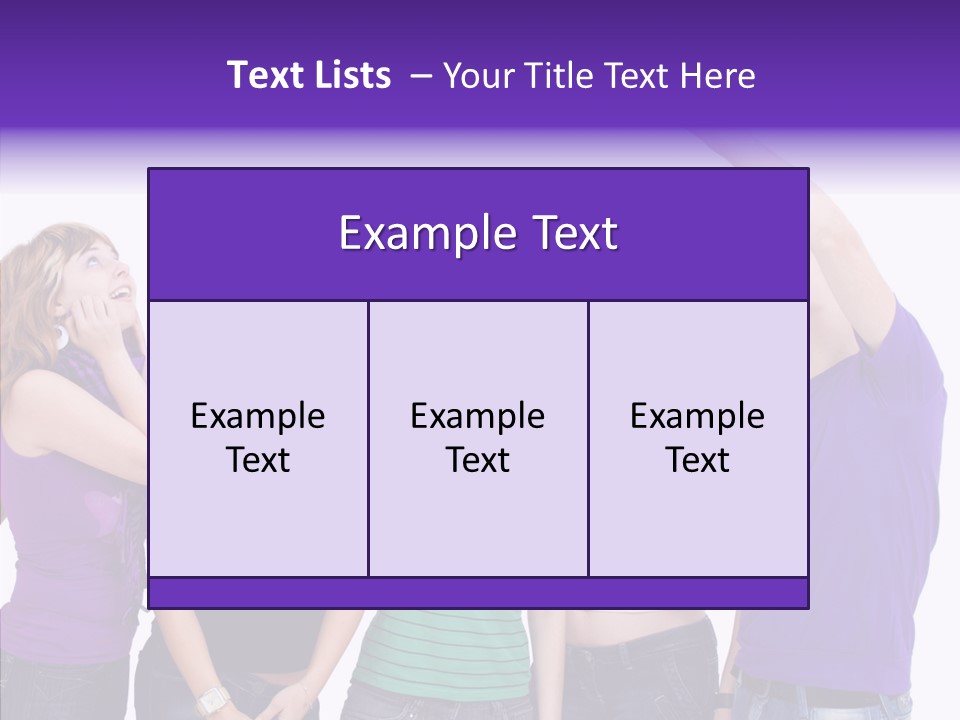 Portrait Young Boy PowerPoint Template