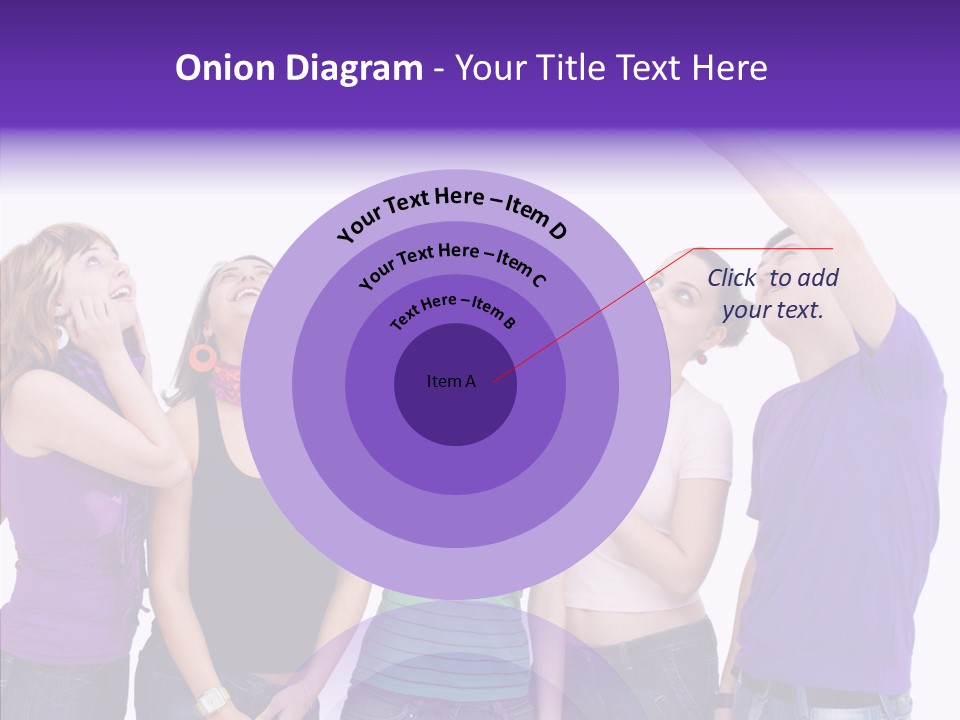 Portrait Young Boy PowerPoint Template