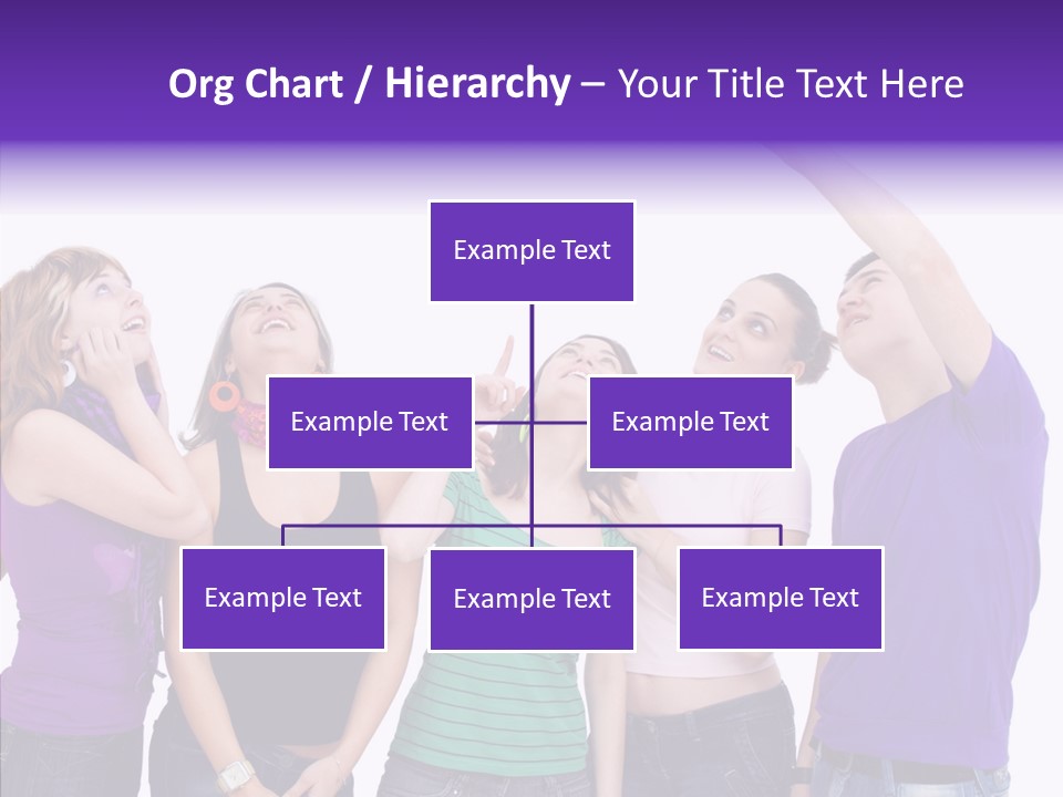 Portrait Young Boy PowerPoint Template