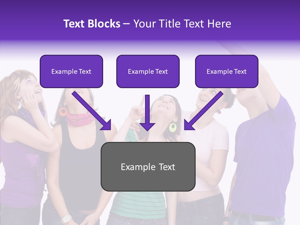 Portrait Young Boy PowerPoint Template