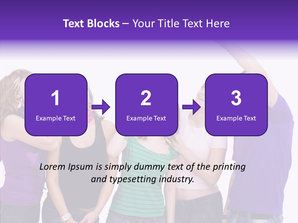 Portrait Young Boy PowerPoint Template