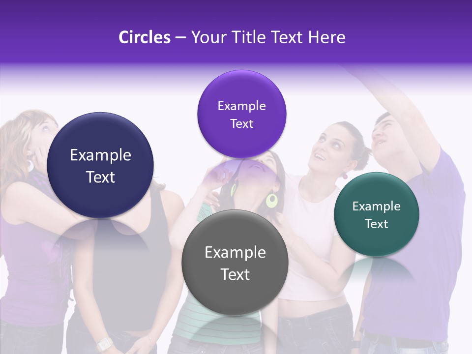 Portrait Young Boy PowerPoint Template