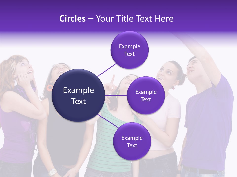 Portrait Young Boy PowerPoint Template