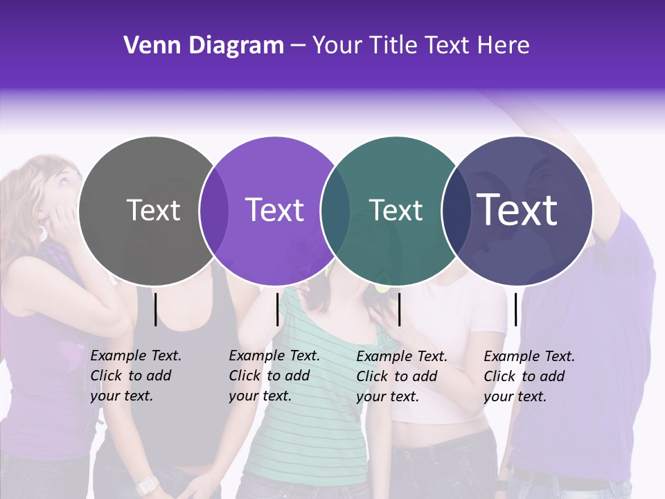 Portrait Young Boy PowerPoint Template