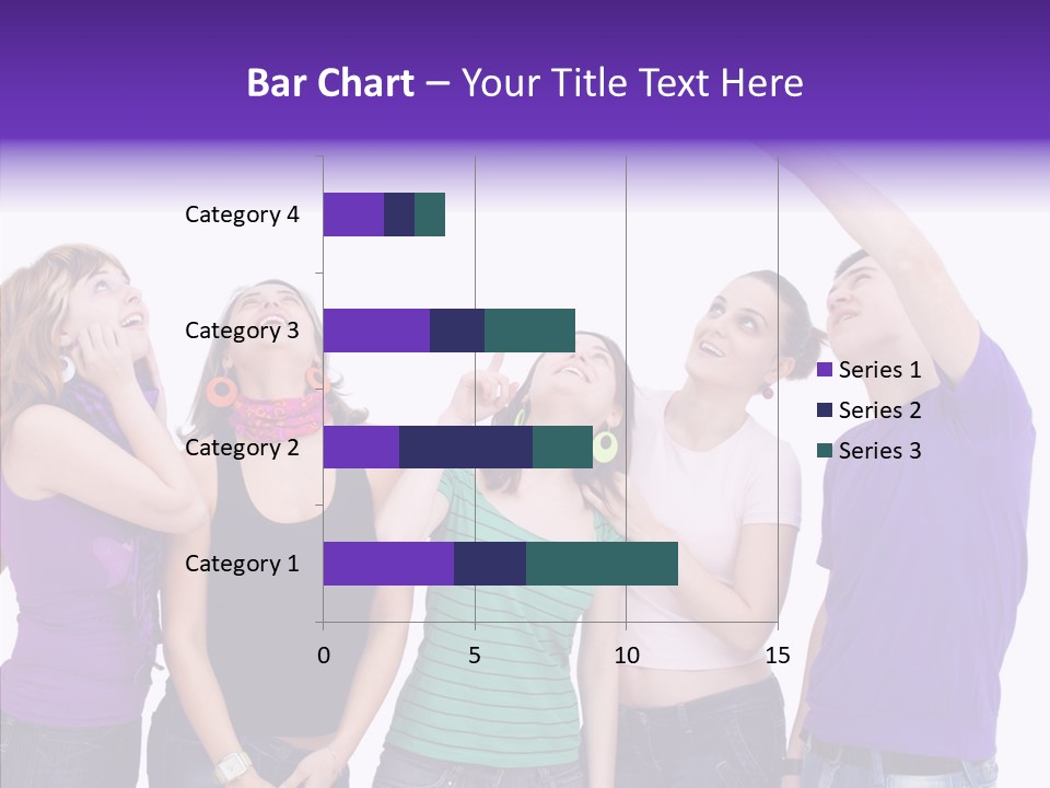 Portrait Young Boy PowerPoint Template
