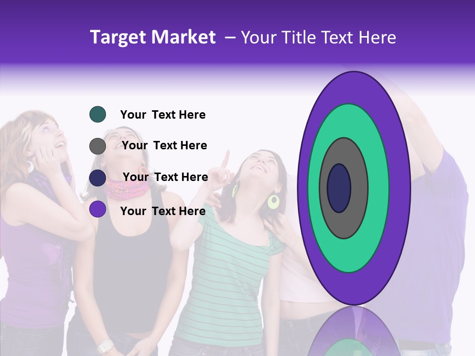 Portrait Young Boy PowerPoint Template