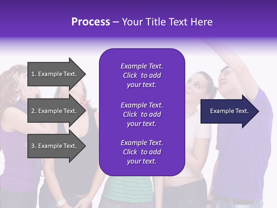 Portrait Young Boy PowerPoint Template