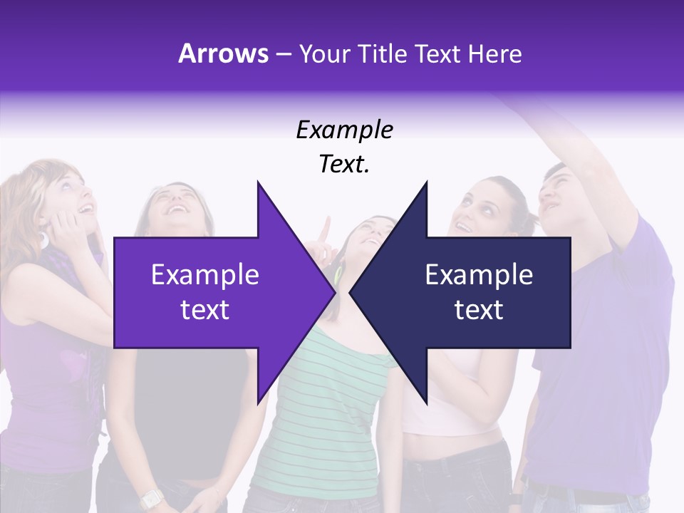 Portrait Young Boy PowerPoint Template