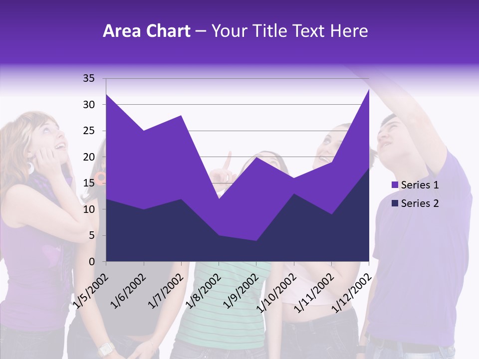 Portrait Young Boy PowerPoint Template