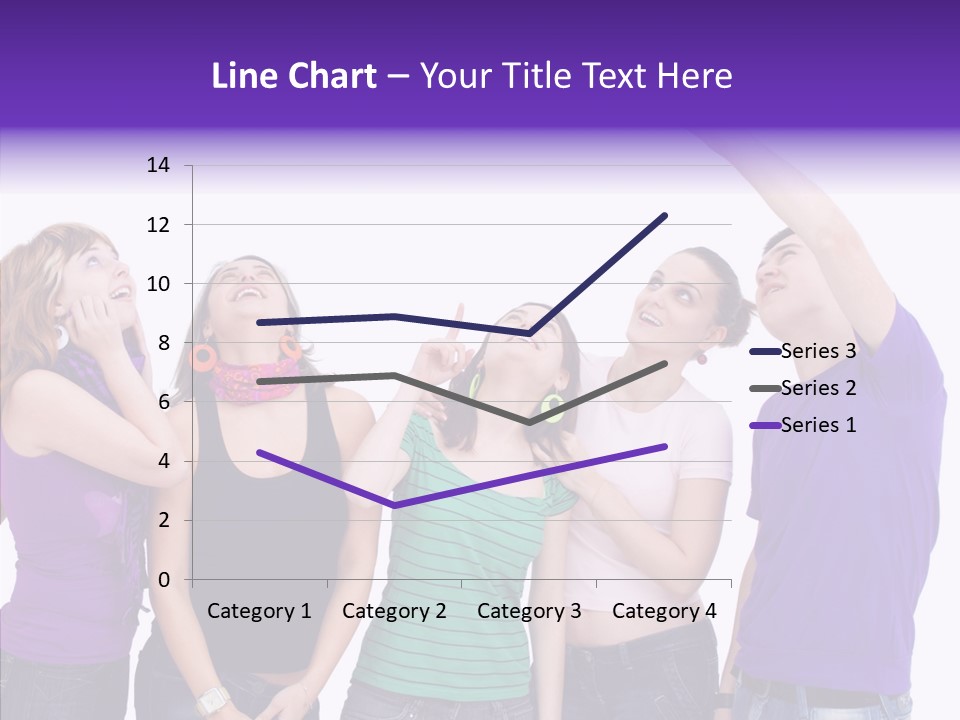 Portrait Young Boy PowerPoint Template