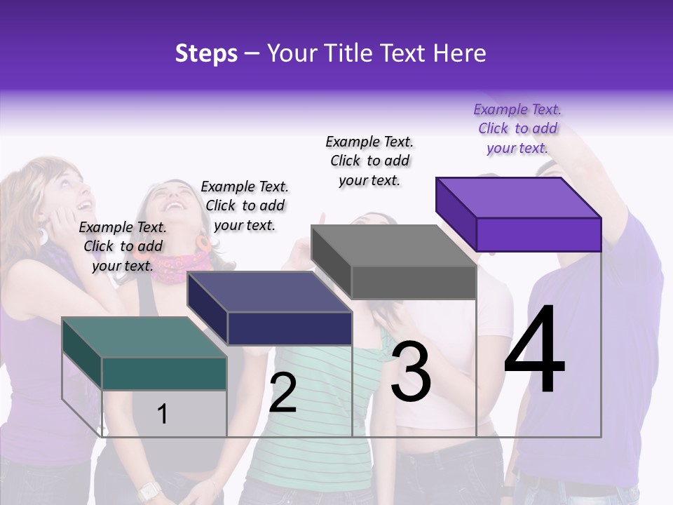 Portrait Young Boy PowerPoint Template