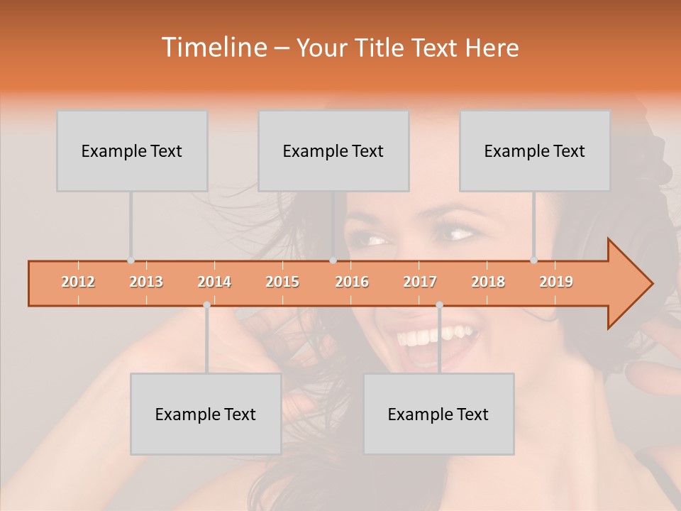 Smile Lifestyle Cute PowerPoint Template