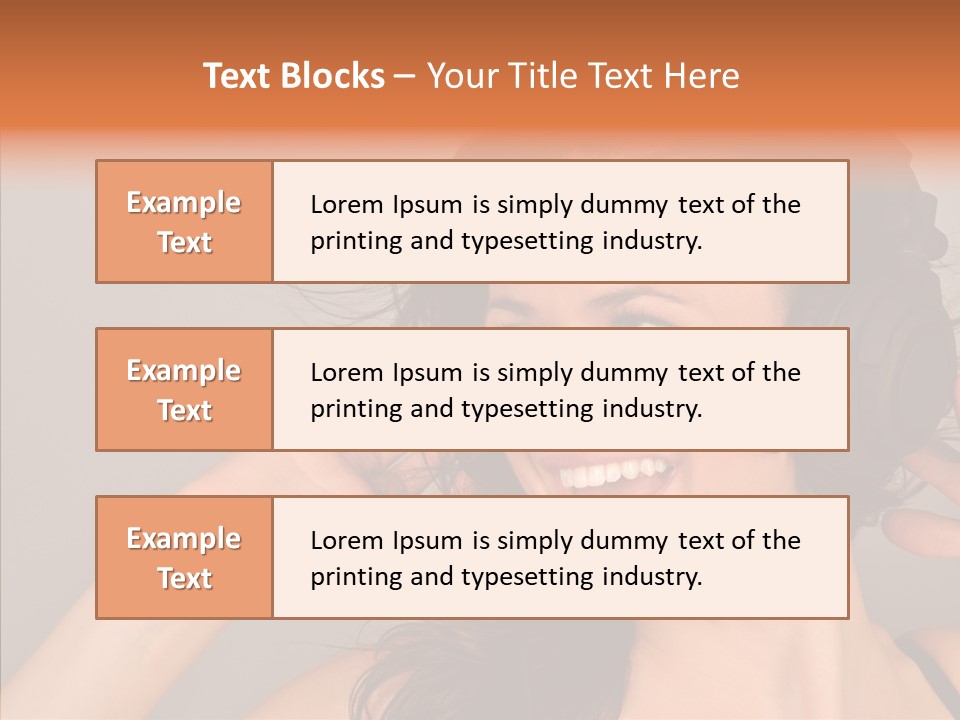 Smile Lifestyle Cute PowerPoint Template
